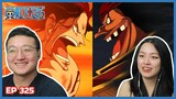 ACE VS BLACKBEARD! BLACKBEARD'S DEVIL FRUIT 🤯 | One Piece Episode 325 Couples Reaction & Discussion