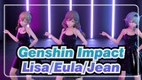 [Genshin Impact MMD] Lisa, Eula, Jean| Gee