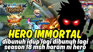 IMMORTAL HERO, INI BARU LAWAN SEIMBANG RUBY - SEASON 18 Mobile Legends Indonesia