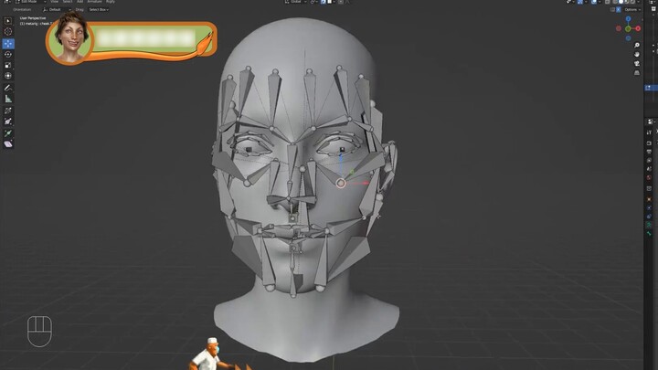 Blender Beginner's Tutorial | How to use Rigify to bind facial expressions