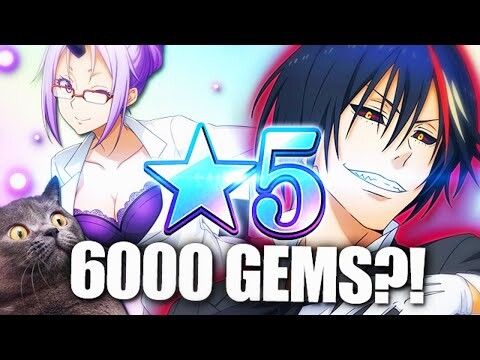 6000 GEMS? NEW DIABLO AND SHION BANNER SUMMONS!! | SLIME: Isekai Memories