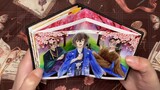 [ Bungo Stray Dog ] Osamu Dazai + Sakunosuke Oda + Ango Sakaguchi Tampilan Buku Pop-up [Watercolor H