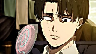 "That day, the soldier remembered the fear of being dominated by a lollipop!"