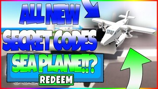 ALL *10* NEW SECRET OP CODES IN AIRPORT TYCOON (ROBLOX) [SEPTEMBER 2020] *✈️SEAPLANE*