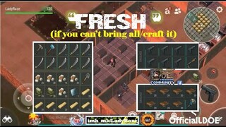 "FRESH" base raided/with small box to block/if u can't bring it all.. craft it/season 11 - LDOE