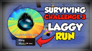 SURVIVING LAG IN CHALLENGE 3 & GETTING ICHIGO'S ORB | ROBLOX ALL STAR TOWER DEFENSE