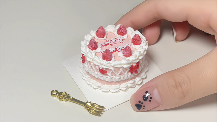 Challenge: Recreate 100 Real Cakes Using Clay (7/100)