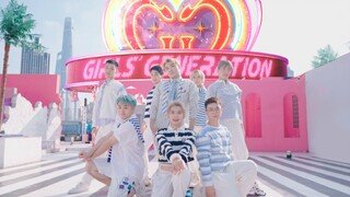 集齐8个1！全网唯一8男生绝美翻跳Forever1！永远都是少女时代！