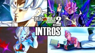 ALL NEW REVAMP 4.0 CHARACTER INTROS! - Dragon Ball Xenoverse 2 Revamp Update 4.0 All Characters