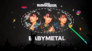 BABYMETAL [Full Live] / 2025 부산국제록페스티벌 Day-3 / 250928 @부산 삼락생태공원