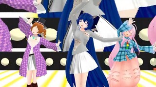 【東方mmd】依神紫苑＆依神女苑＆秦こころで愛言葉iii