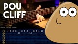 Pou Cliff Jump - Theme Guitar TAB Tutorial Cover Christianvib | GUITARRA Punteo