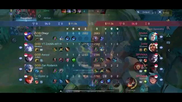 Kerasnya Push Rank Awal Season Part 2! Vs Party Top Global Ranked!