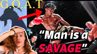 Muay Thai Novice REACTS to Buakaw The Muay Thai G.O.A.T???