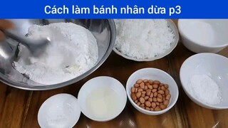 Cách làm bánh nhân dừa p3