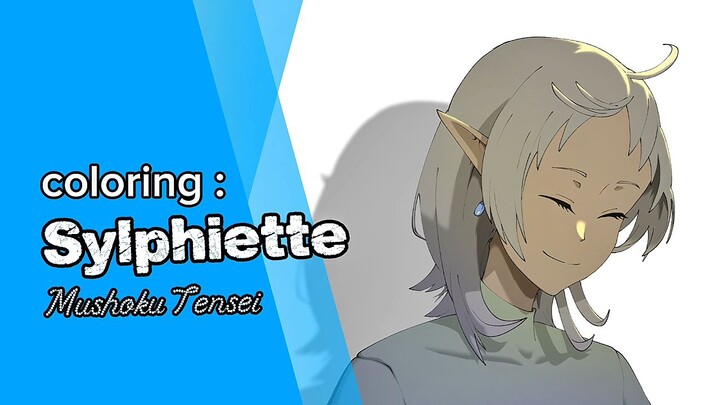 coloring: Sylphiette | Mushoku Tensei