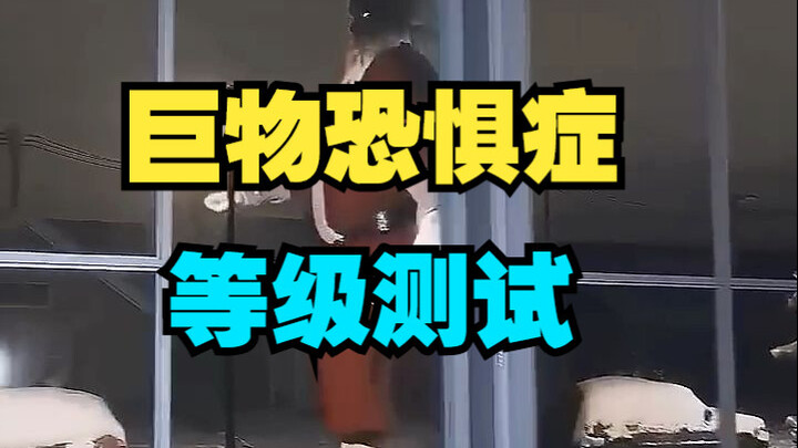 巨物恐惧症的等级测试，你是第几级？