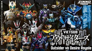 [Vietsub] Kamen Rider Outsider Tập 7 - Outsiders và Desire Royale P2