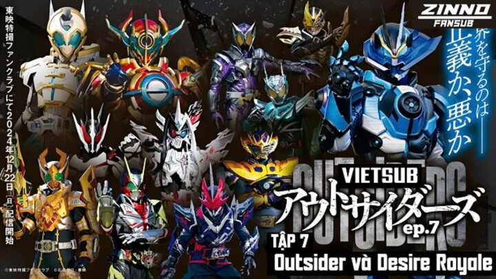 [Vietsub] Kamen Rider Outsider Tập 7 - Outsiders và Desire Royale P3