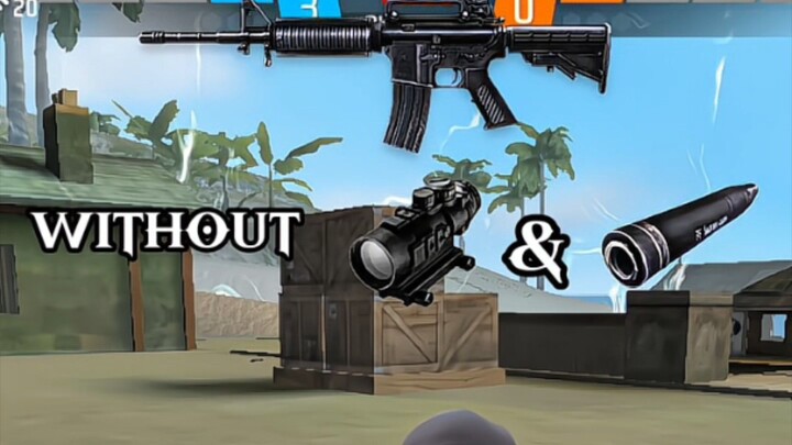 M4A1 Without Scope Silencer 😂