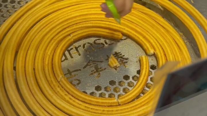 做的有点像铜管