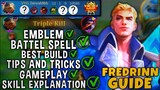 Fredrinn Complete Guide - Best Build Fredrinn, Best Combo Fredrinn, Gameplay Fredrinn | MLBB
