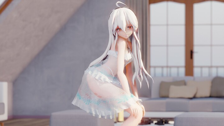 【Weak Yin MMD】❤Swimsuit Weak Yin is at my house❤