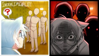 DONT LOOK AWAY.. in this HORROR GAME | Interliminality - Funny Moments