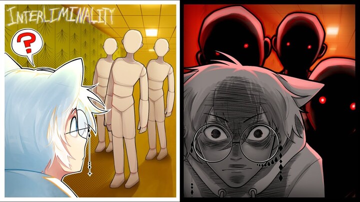 DONT LOOK AWAY.. in this HORROR GAME | Interliminality - Funny Moments