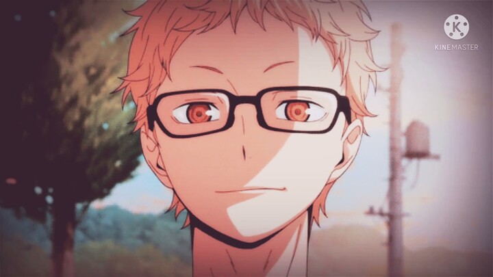 Sharing earphones with tsukishima kei  (a playlist + light rain)