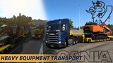 Konvoy Dadakan !! Bertugas Mengirim 21T Alat Berat - Euro Truck Simulator 2