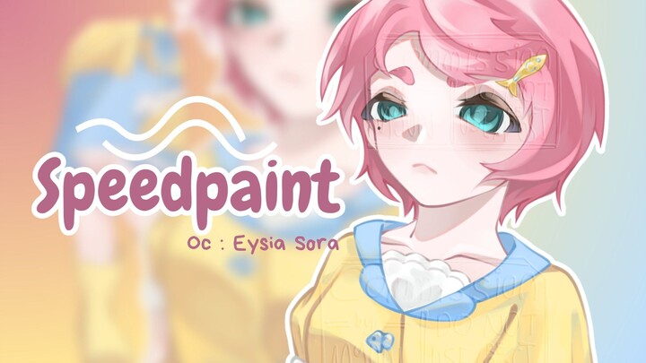 FINALLY! Gambar Oc Sendiri : Eysia Sora [Speedpaint]