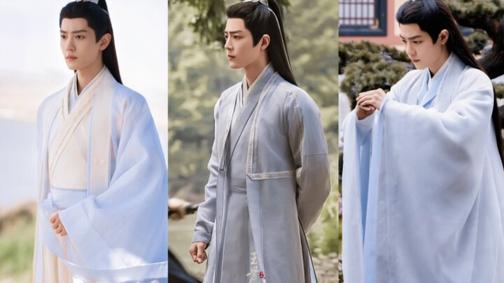Shi Ying walks in a pure enjoyment version, standing tall, elegant, relaxed and graceful, walking ou