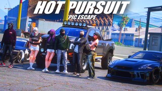 PENCURIAN TERBESAR ! POLISI SATU KOTA MEMBURU KITA SEMUA !! HOT PURSUIT !!! GTA 5 ROLEPLAY