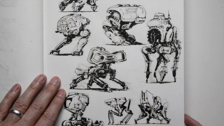 [Chinese] Sketchbook of a Top U.S. Art School Professor at ACCD – Scott Robertson (Part 1)