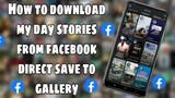 How to Download FACEBOOK VIDEO STORY || TAGALOG TUTORIAL