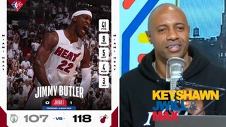 "Jimmy Butler is the best player left in Playoffs" - Jay on Heat dominate Celtics 118-107 in Game 1