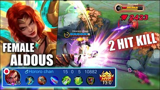 ALDOUS WILL BE PROUD! HILDA OFFLANE!