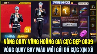 OB39 VÒNG QUAY VÀNG MỚI PHONG  CÁCH HOÀNG GIA CỰC ĐẸP, REVIEW VÒNG QUAY BAY MÀU MỚI CỰC XỊN VÀ NGẦU