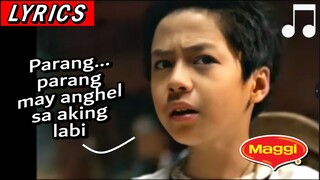 Parang may Anghel sa Aking Labi... (Sam Concepcion, Maggi TVC) 2004