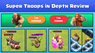 Super Troops Review | Super Troops Tournament | Super Troops VS Normal Troops | Clash of Clans