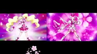 precure peach và  precure Blossom