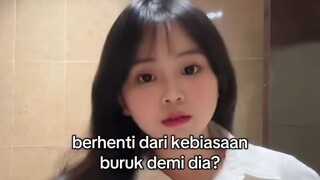 pilihannya mau atau tidak selamat datang di akun gue, bantu follow ya