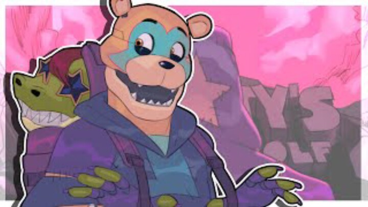 【Chinese subtitles】Freddy & Monty's Secret Escape (FNAF Security Breach Animation)