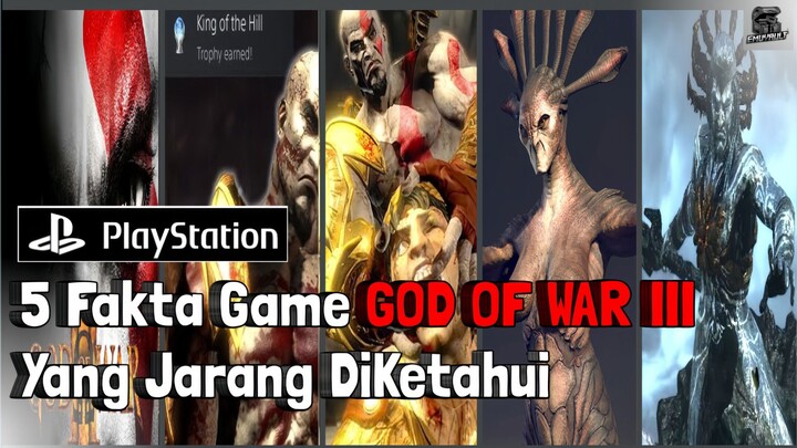 5 FAKTA GAME GOD OF WAR III YANG JARANG DIKETAHUI - PLAYSTATION