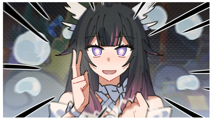 Gadis: Bisa membiarkan aku pakai akun utama untuk melawannya juga merupakan sebuah kekuatan.