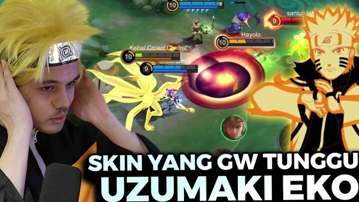 Akhirnya Skin Yang Paling Gw Tunggu Selama Ini!! NARUTOOOOO!! - Mobile Legends