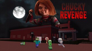 Monster School : CHUCKY REVENGE CHALLENGE - Minecraft Animation