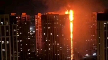 At around 22:00 on February 4, the corridors of the relocated buildings in Shijiazhuang, Hebei (Qiao