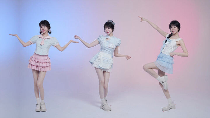 Tell me triple sweet girl happy version, energetic dance ~